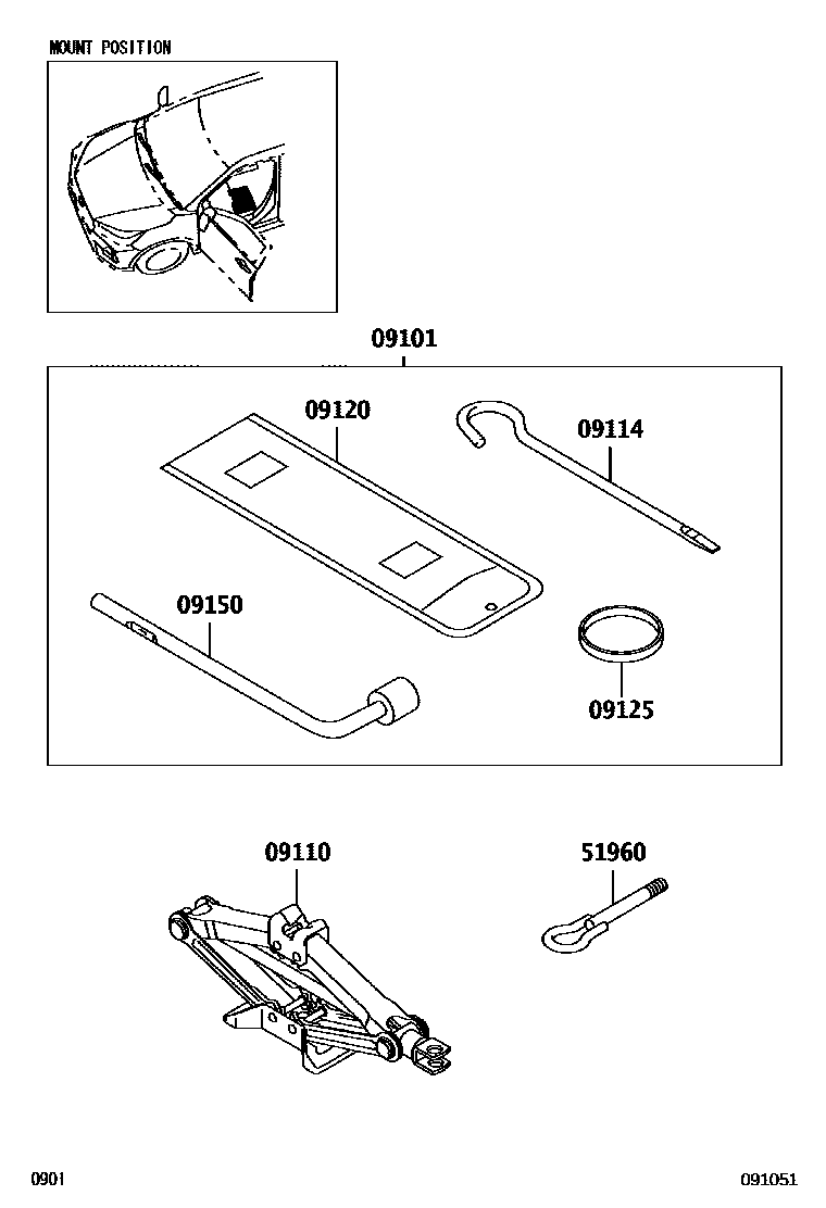 Parts diagram