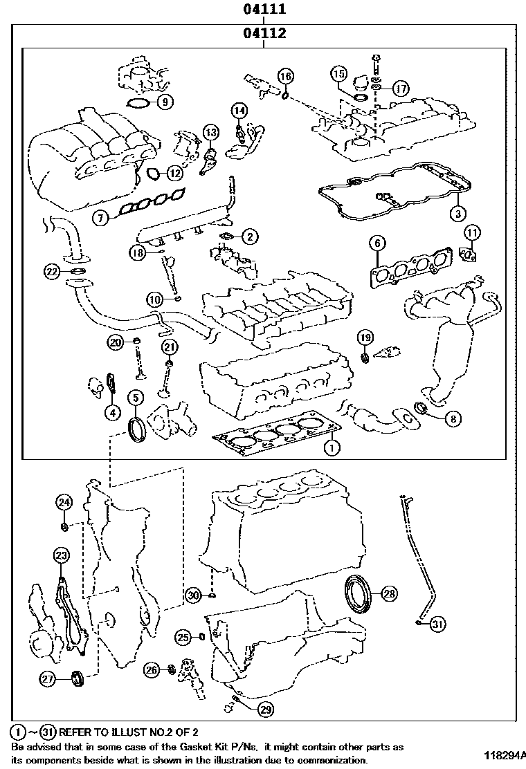 Parts diagram