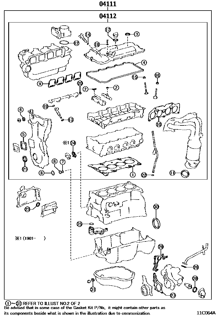 Parts diagram