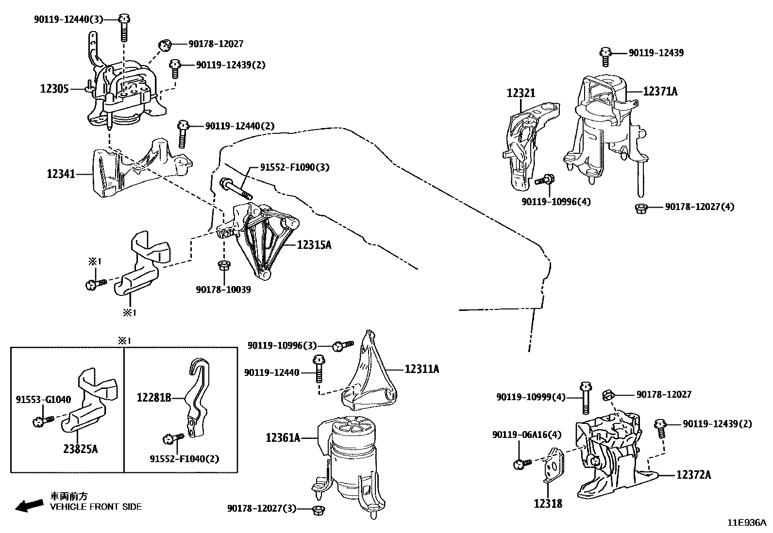 Parts diagram