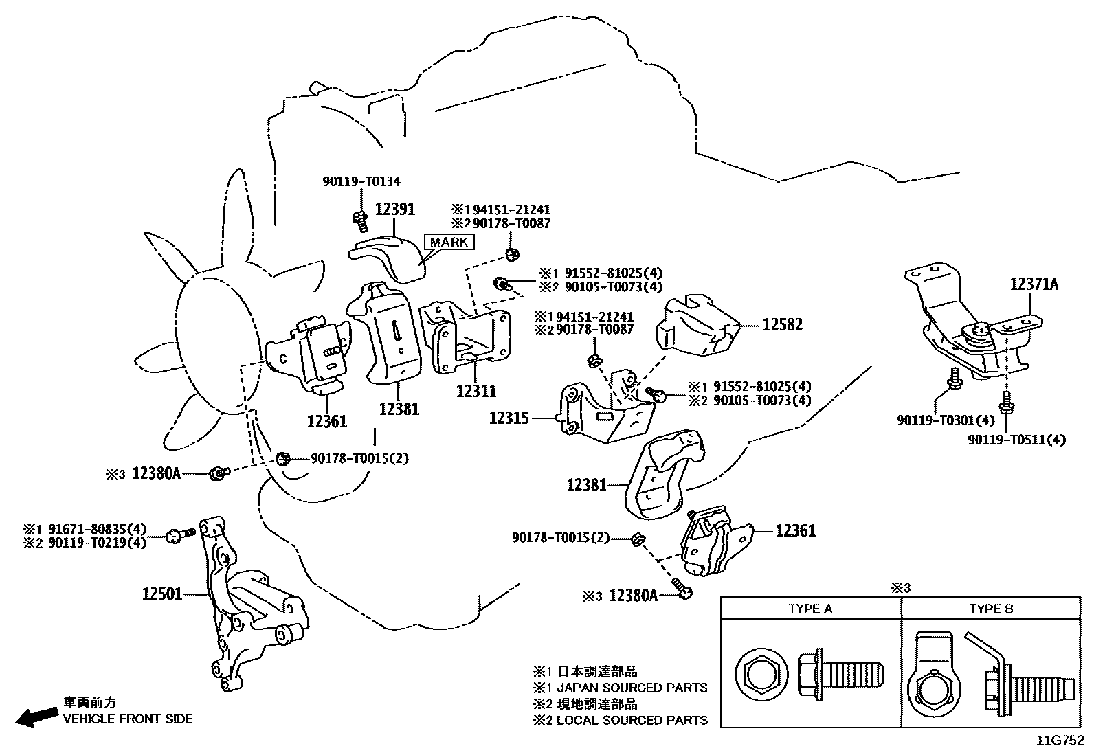 Parts diagram