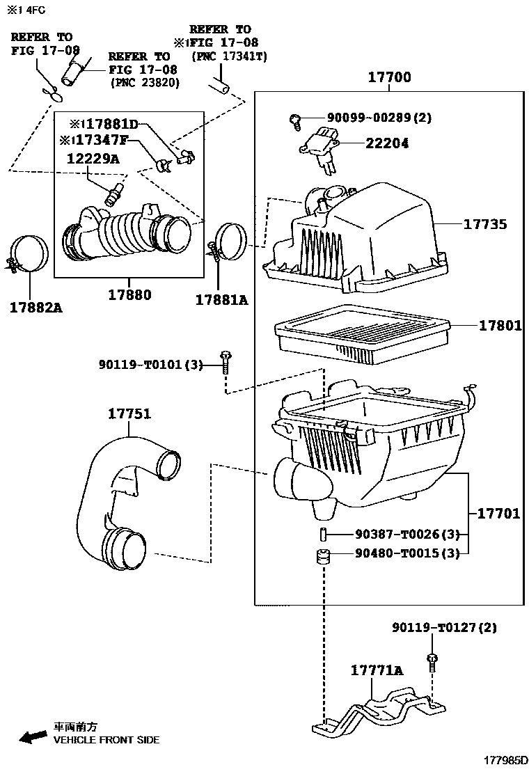 Parts diagram