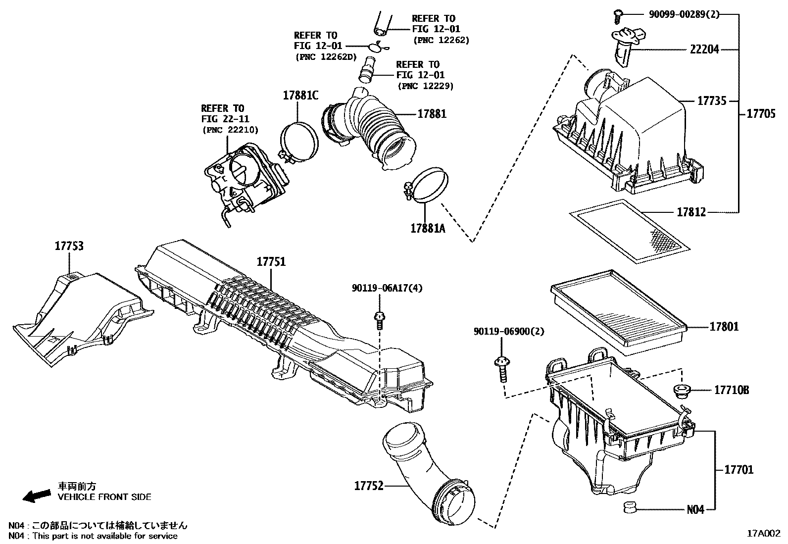Parts diagram
