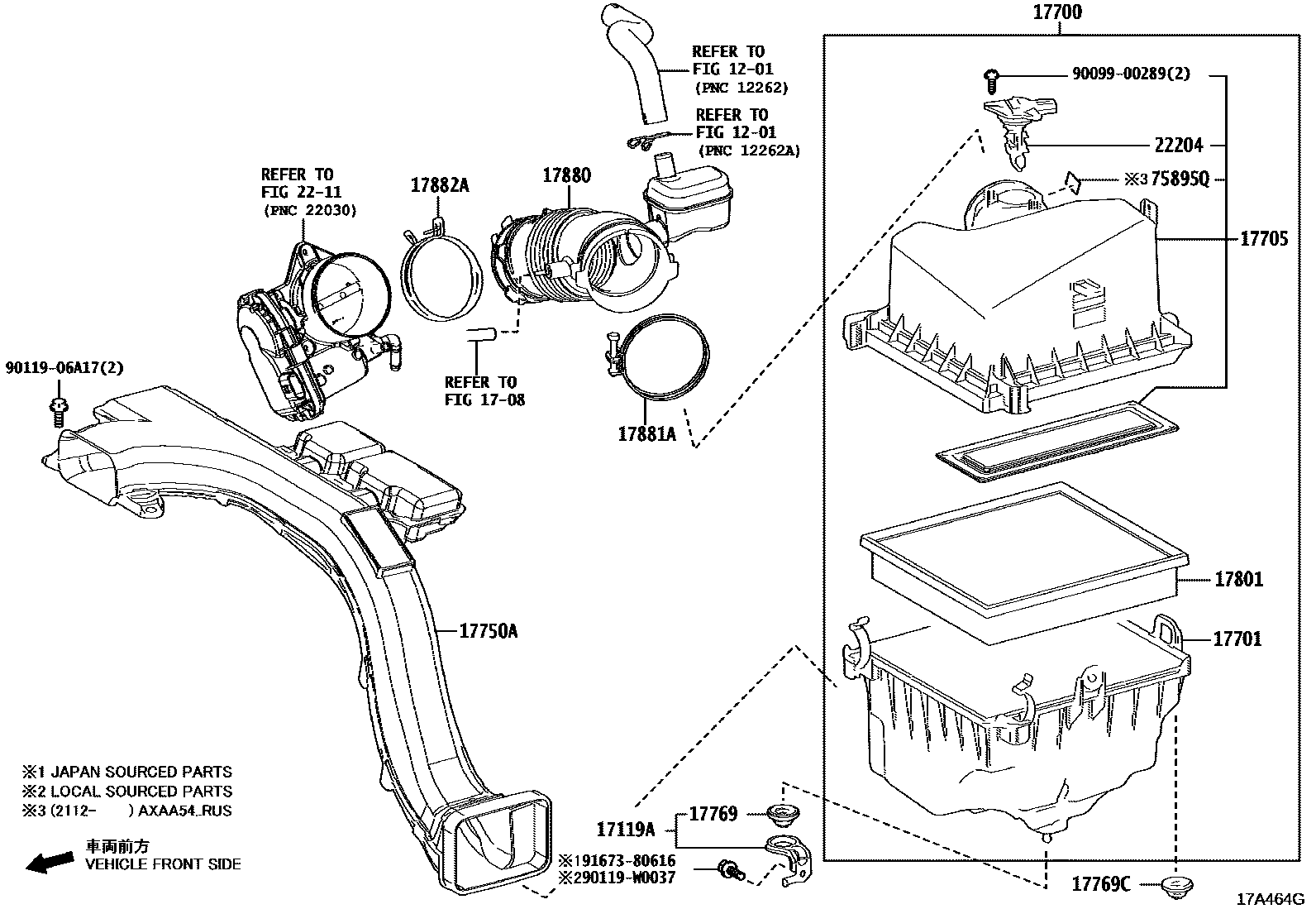 Parts diagram