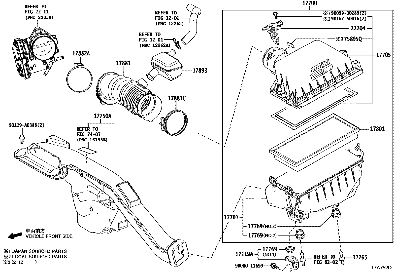 Parts diagram