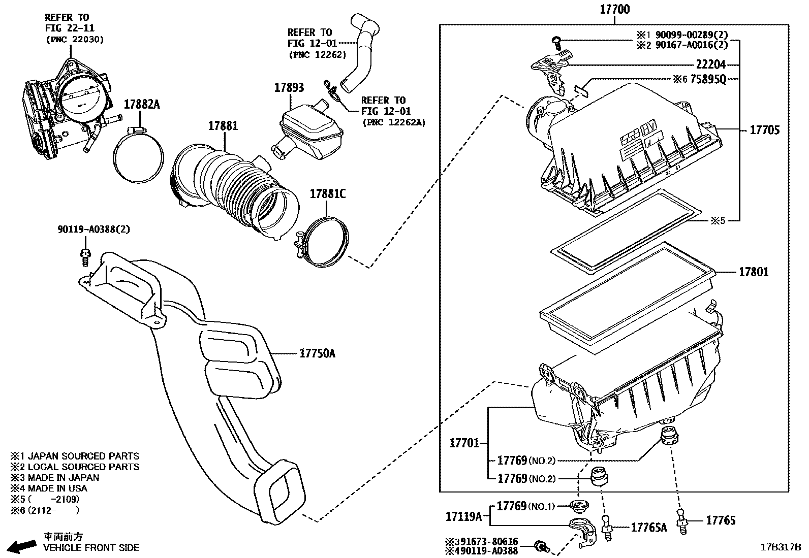 Parts diagram