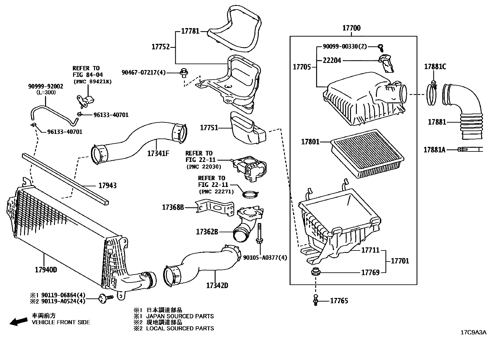 Parts diagram