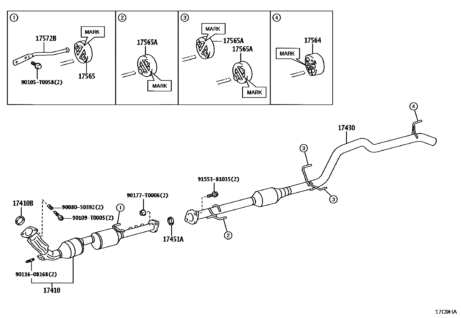 Parts diagram