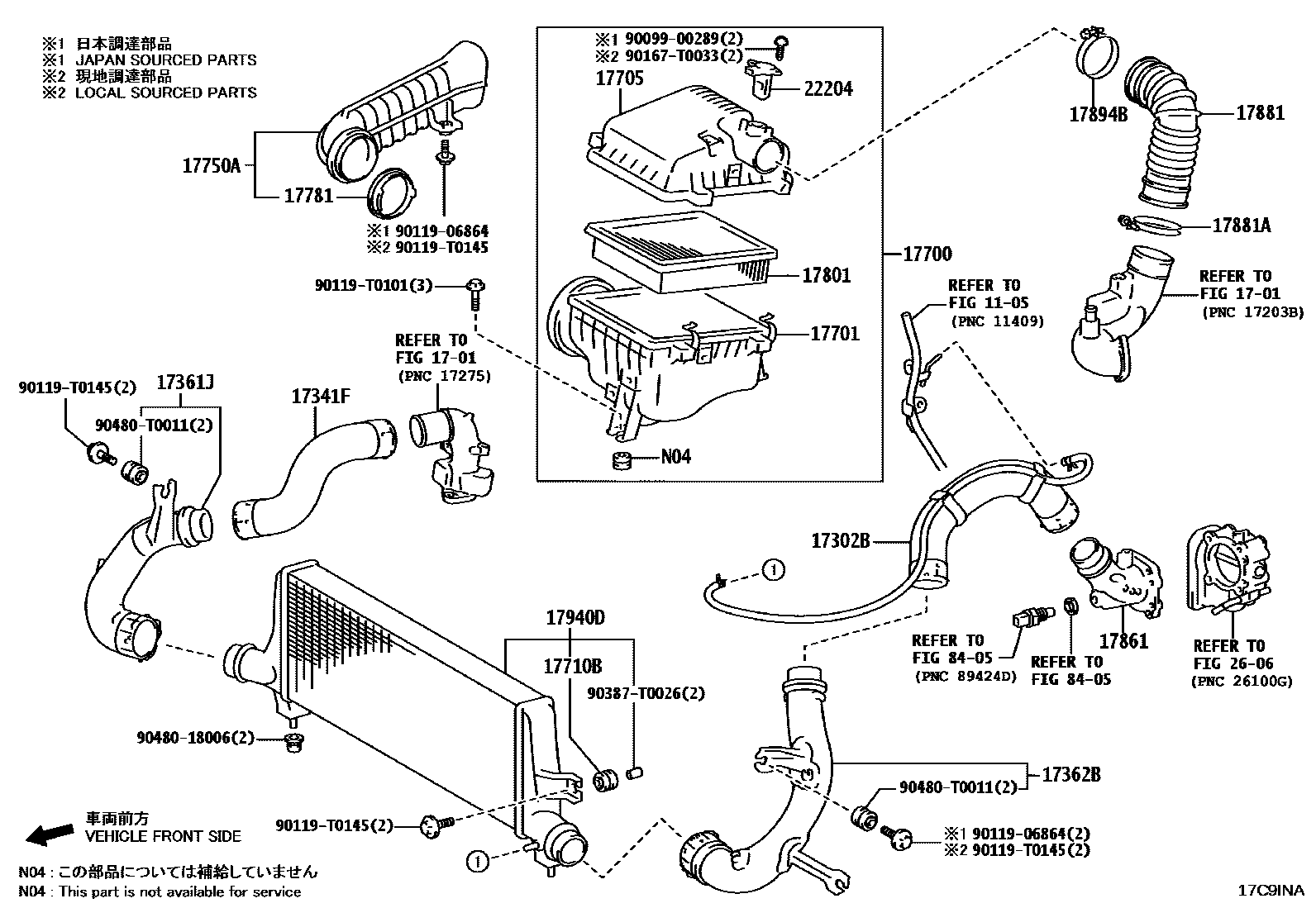 Parts diagram
