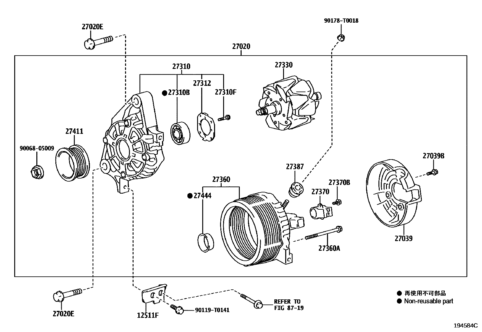 Parts diagram