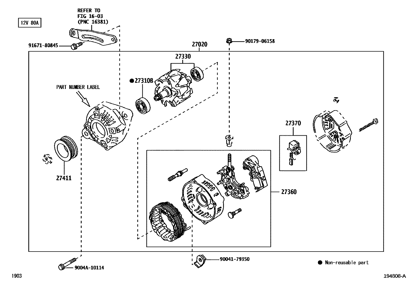 Parts diagram