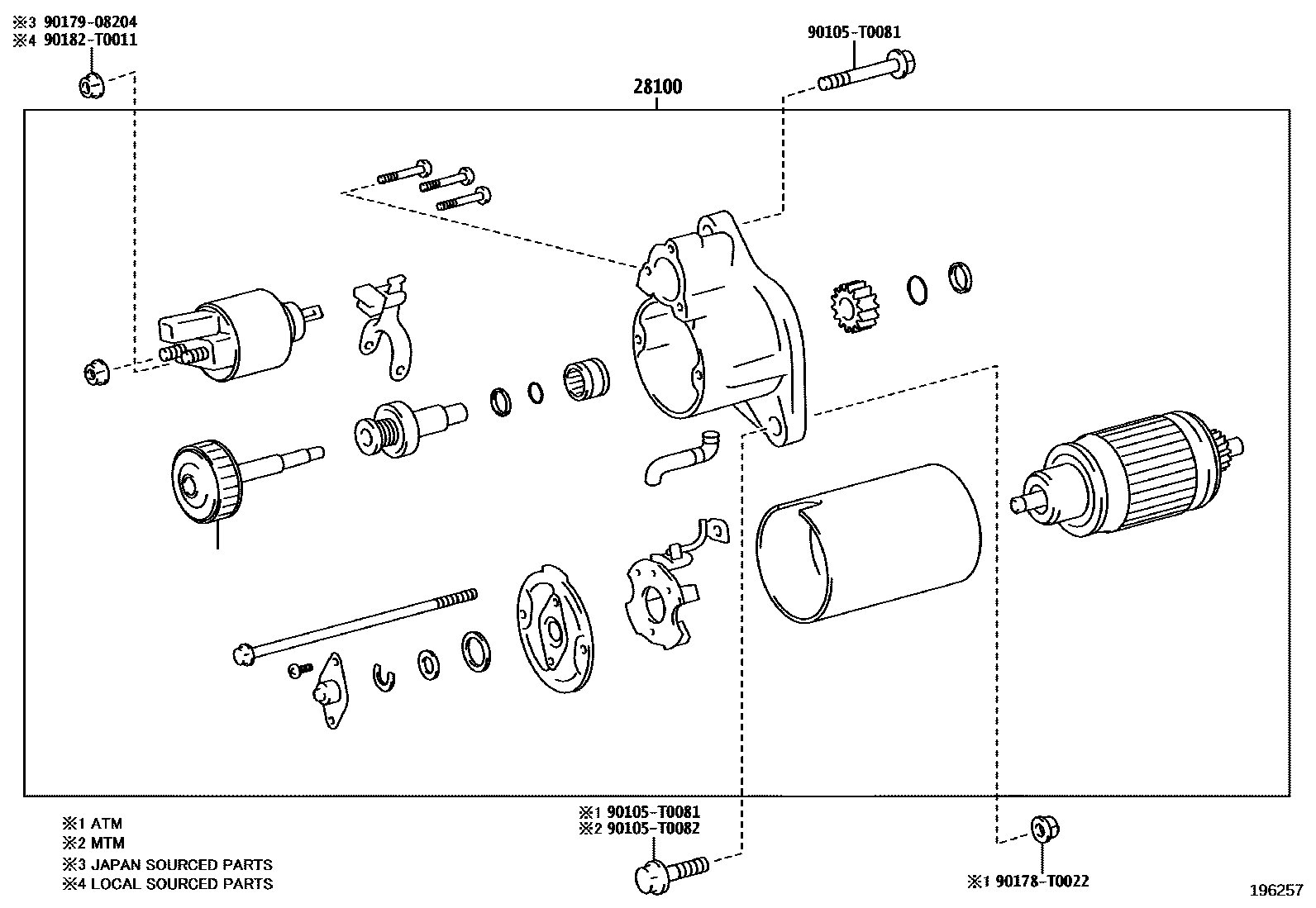Parts diagram