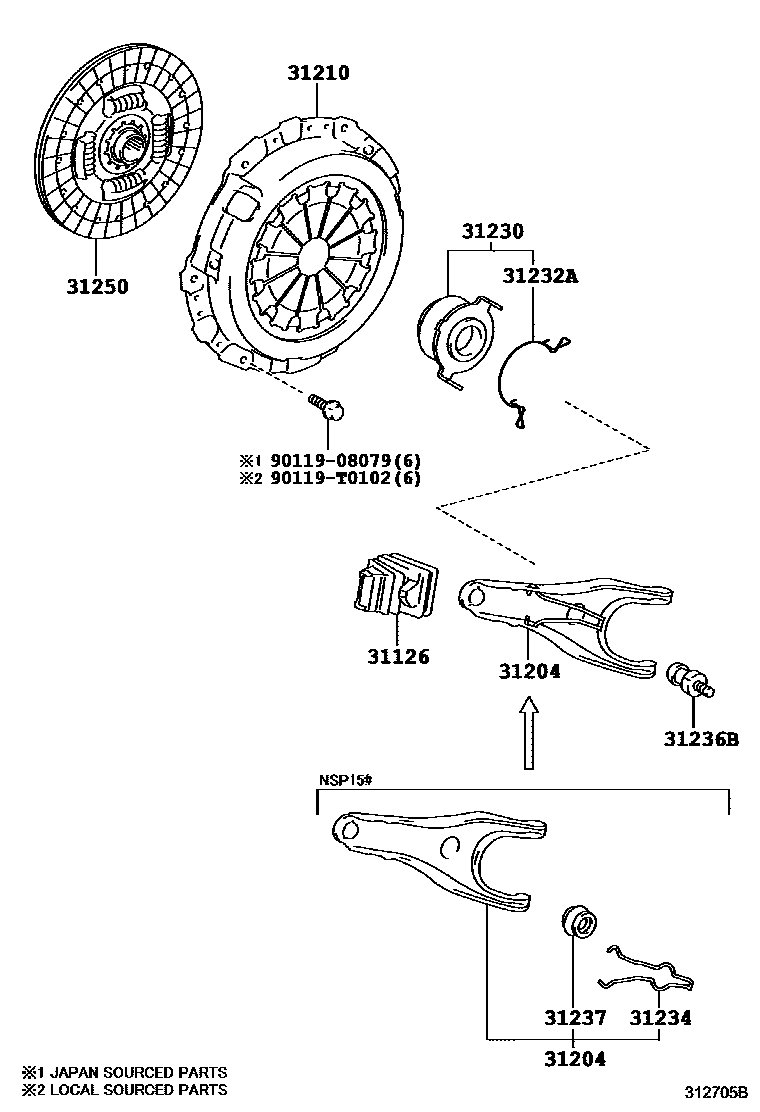 Parts diagram