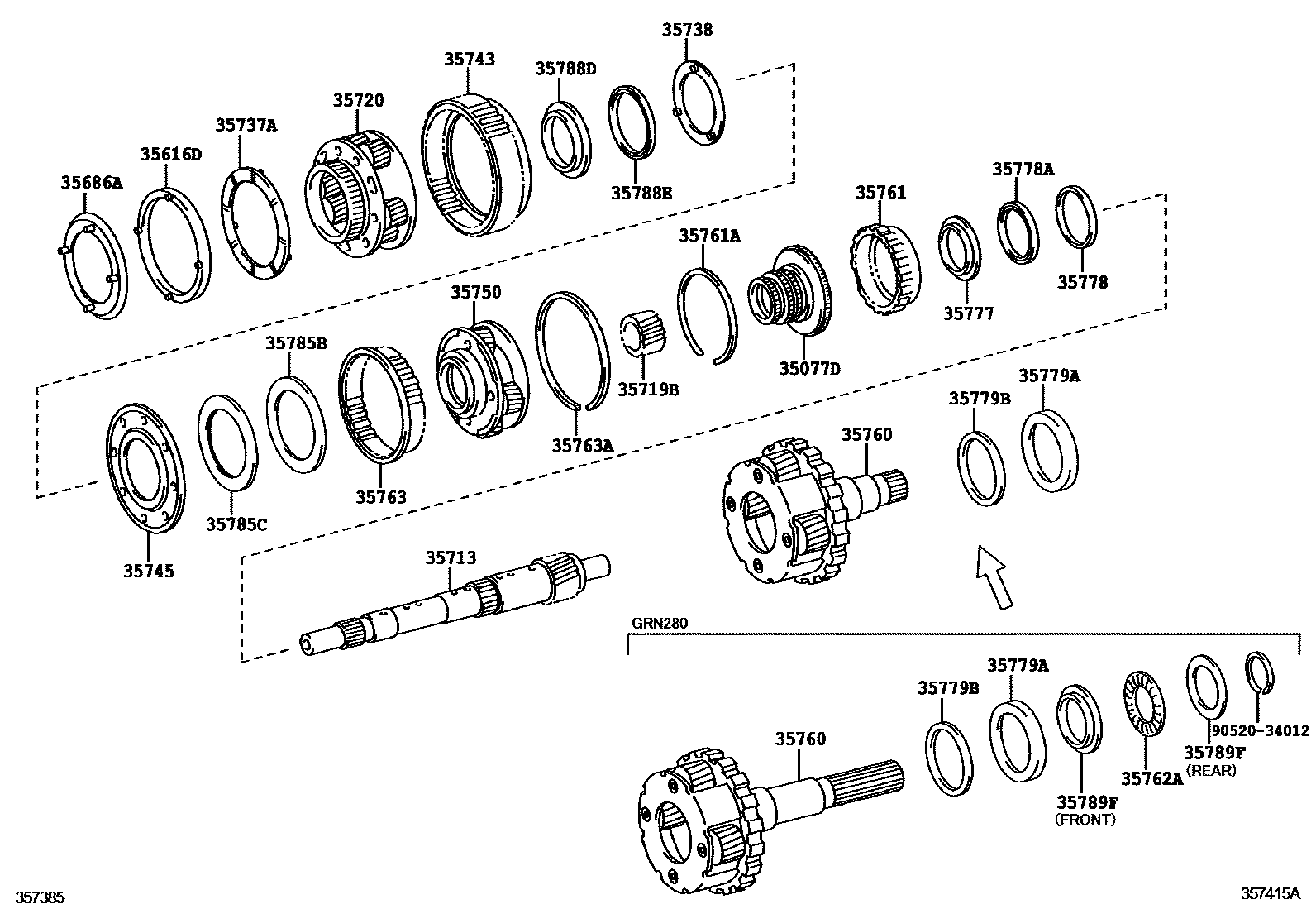 Parts diagram
