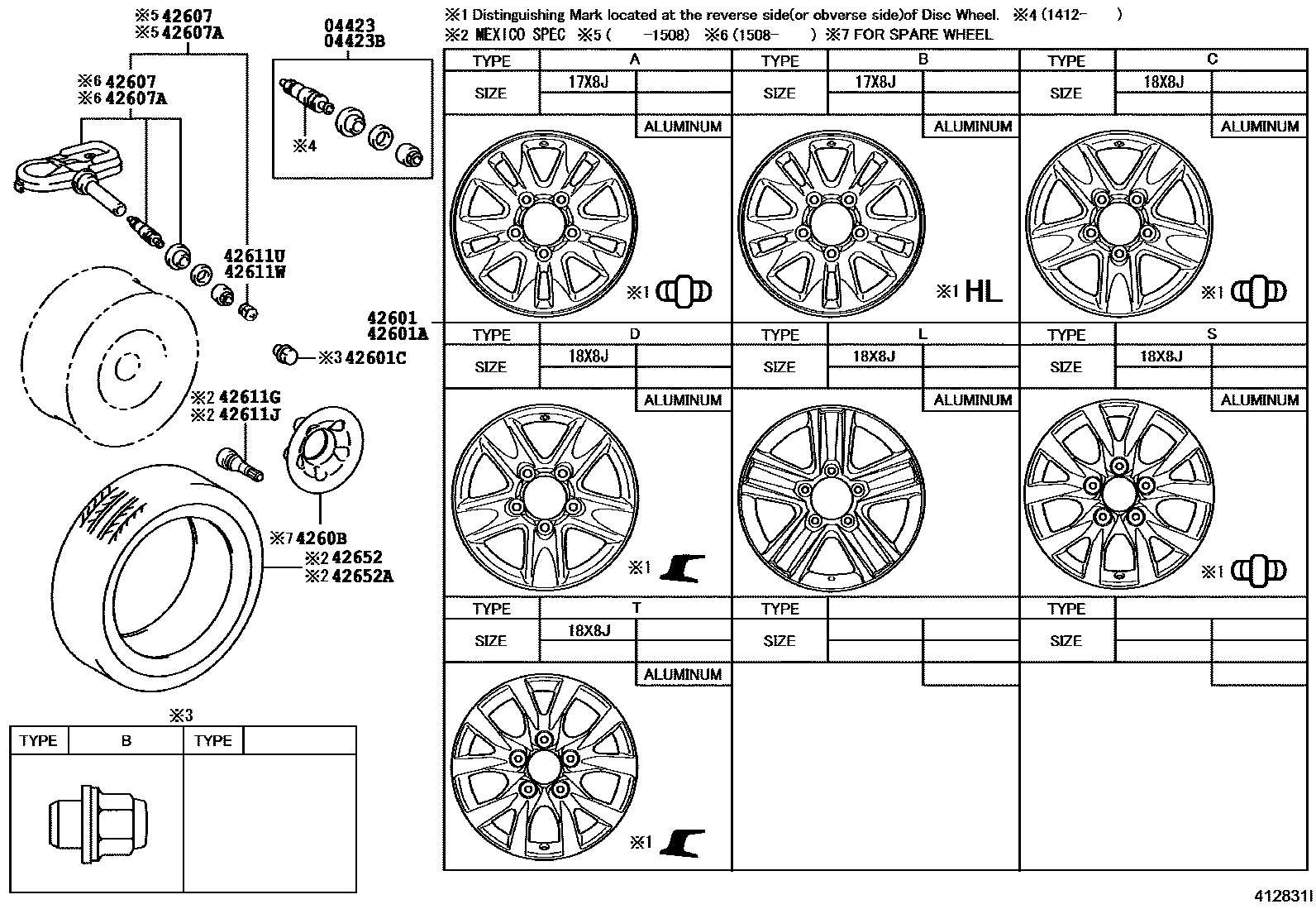 Parts diagram