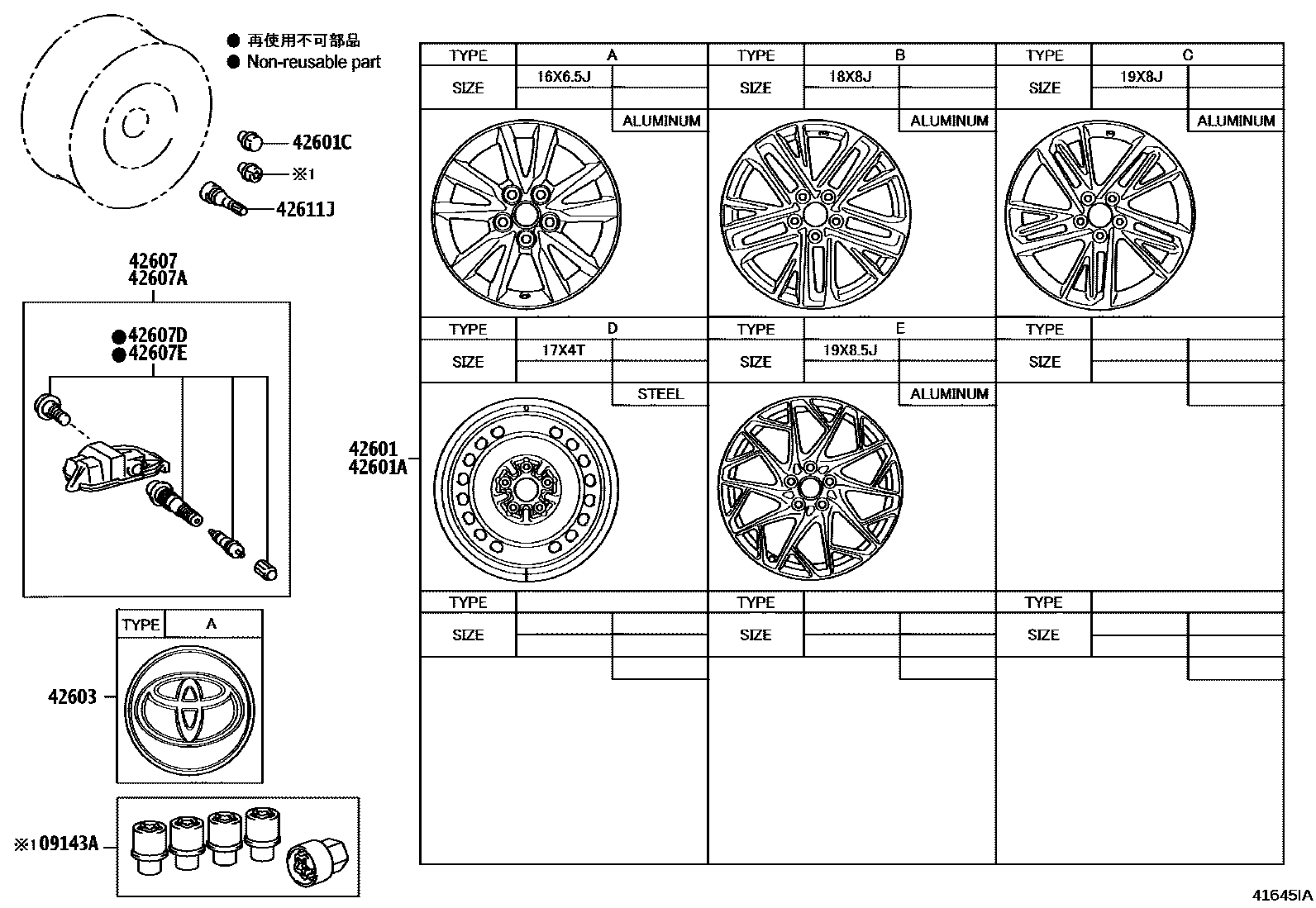Parts diagram