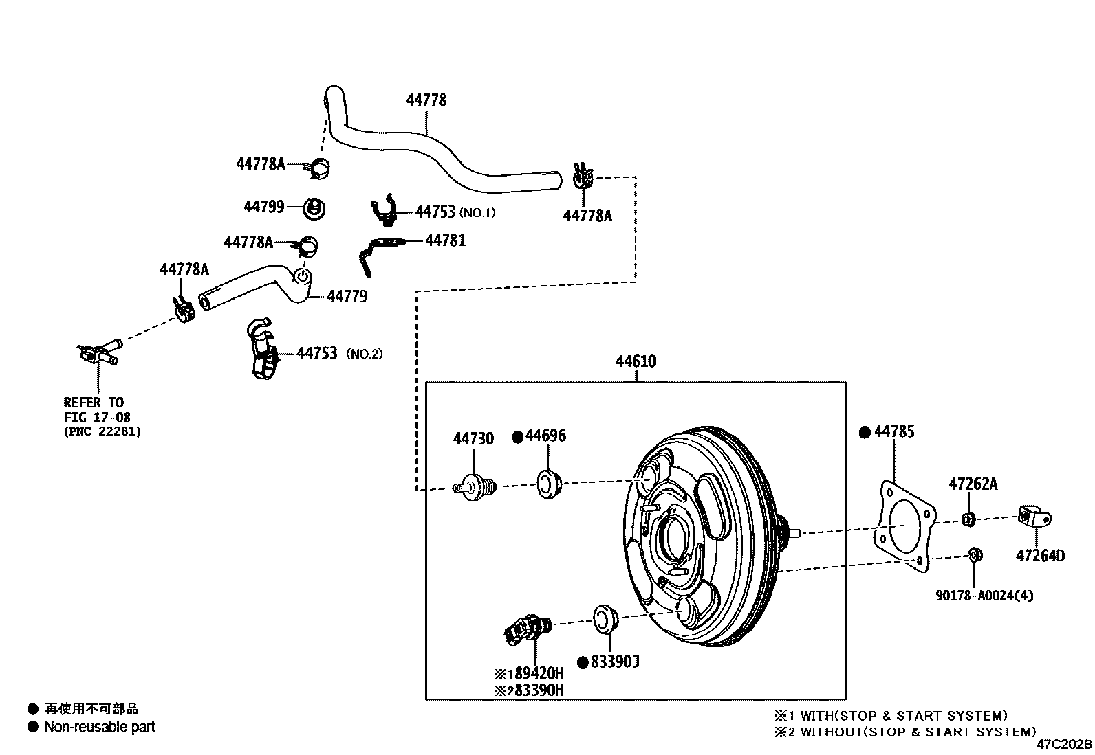 Parts diagram