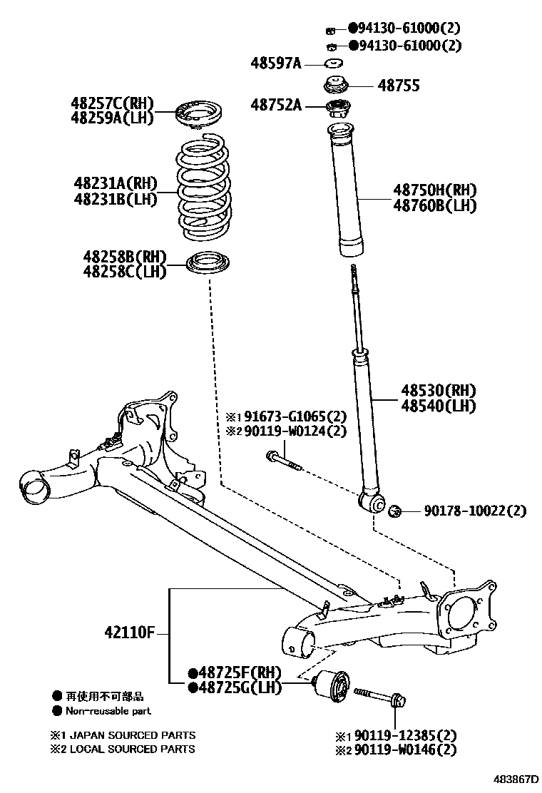Parts diagram