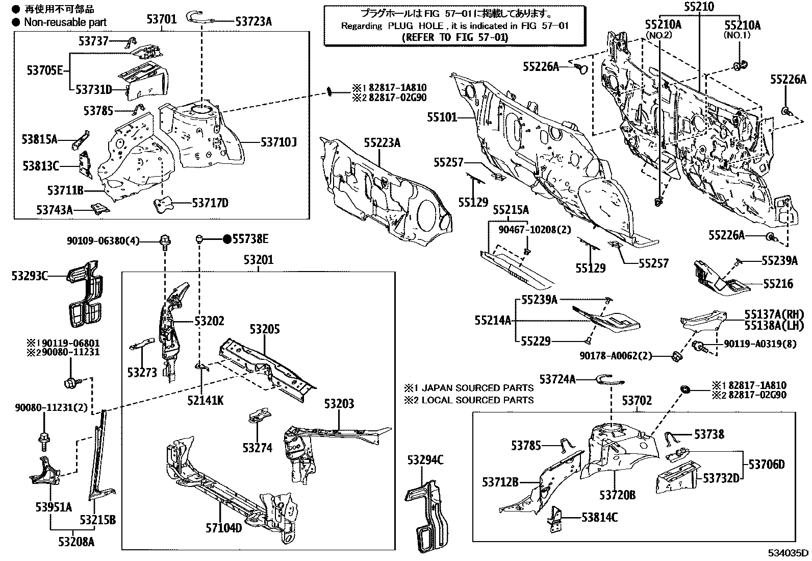 Parts diagram