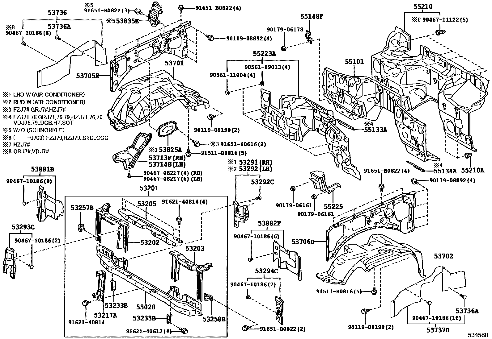 Parts diagram