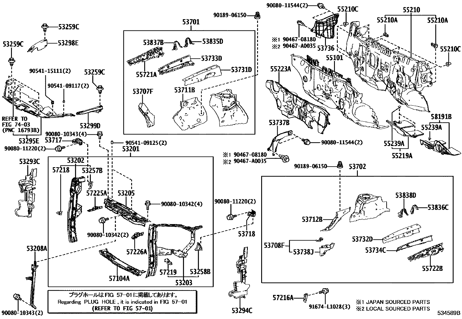 Parts diagram