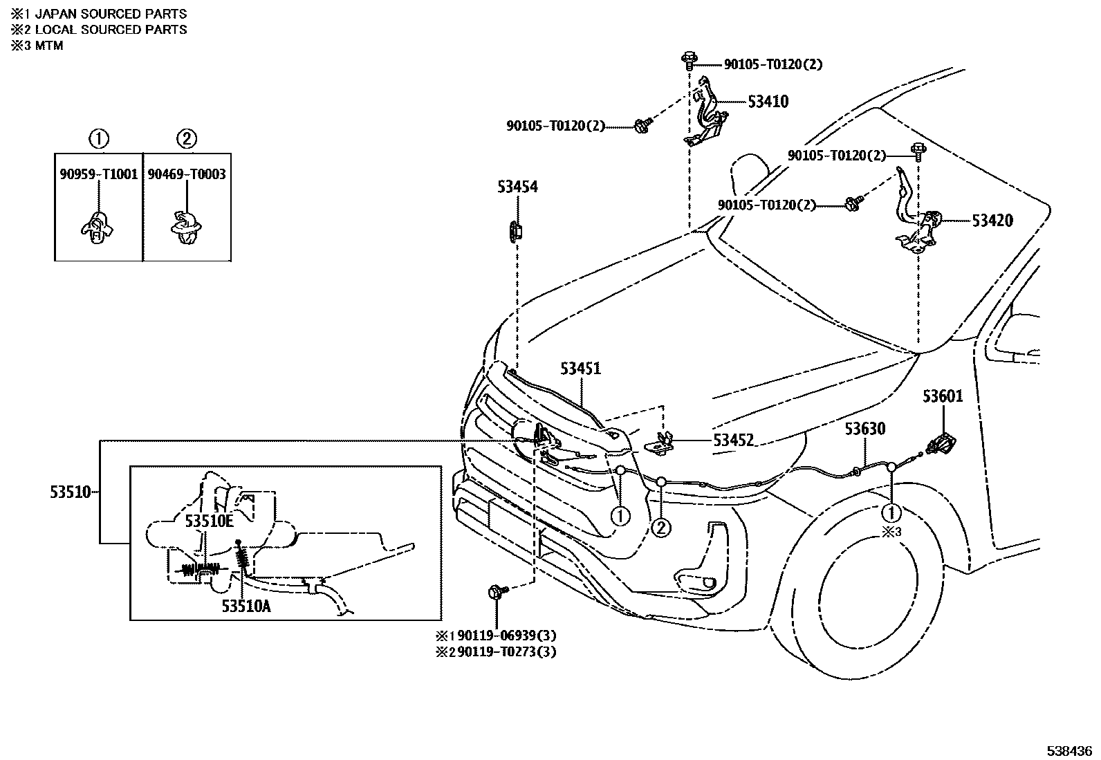 Parts diagram