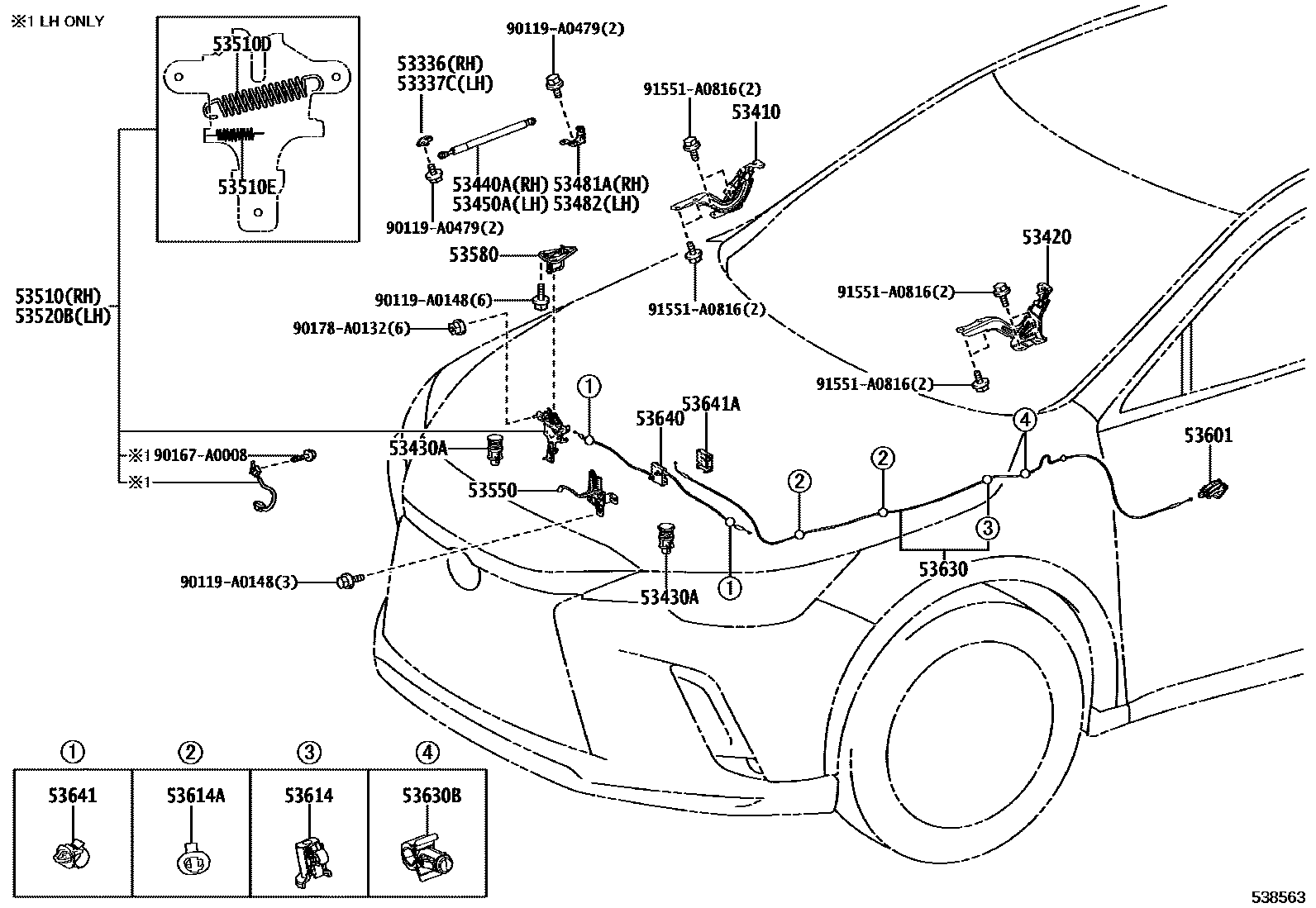Parts diagram