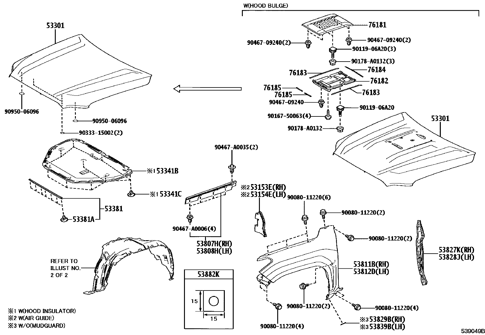 Parts diagram