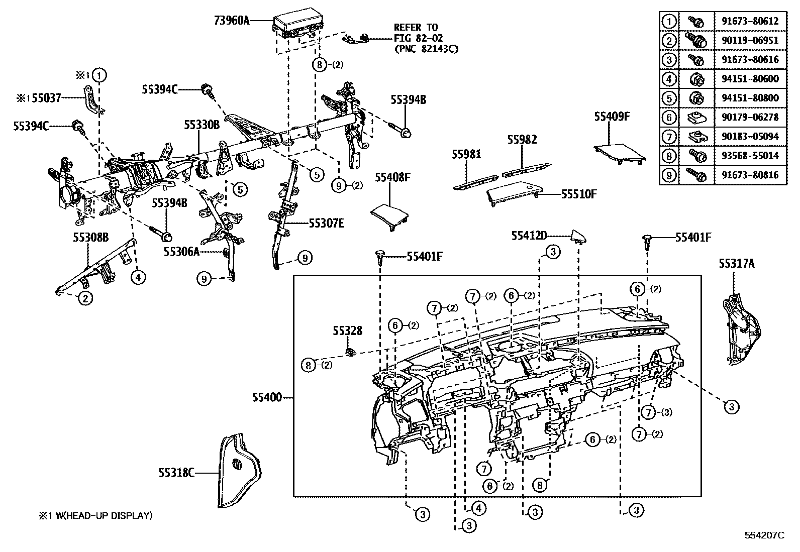 Parts diagram