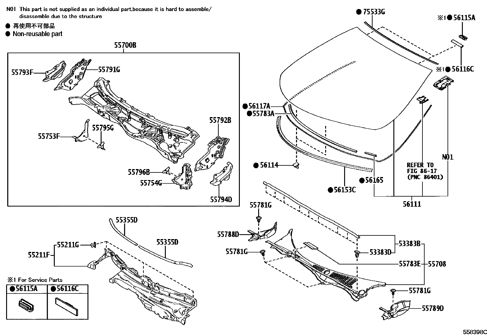 Parts diagram