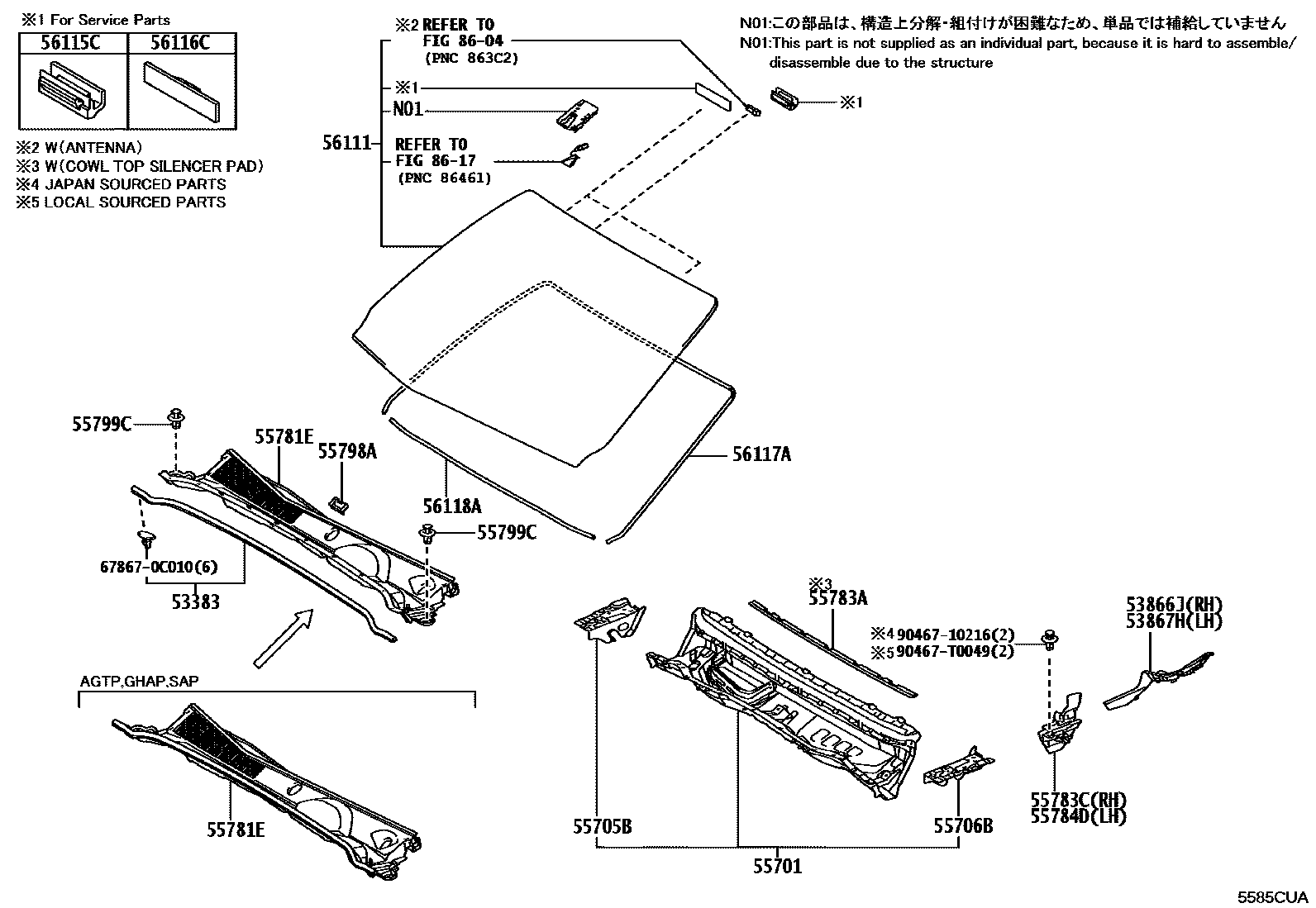 Parts diagram