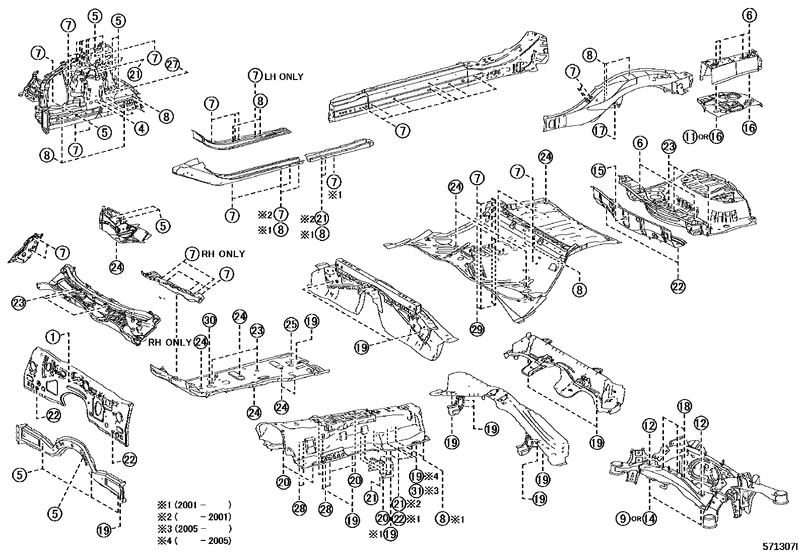 Parts diagram