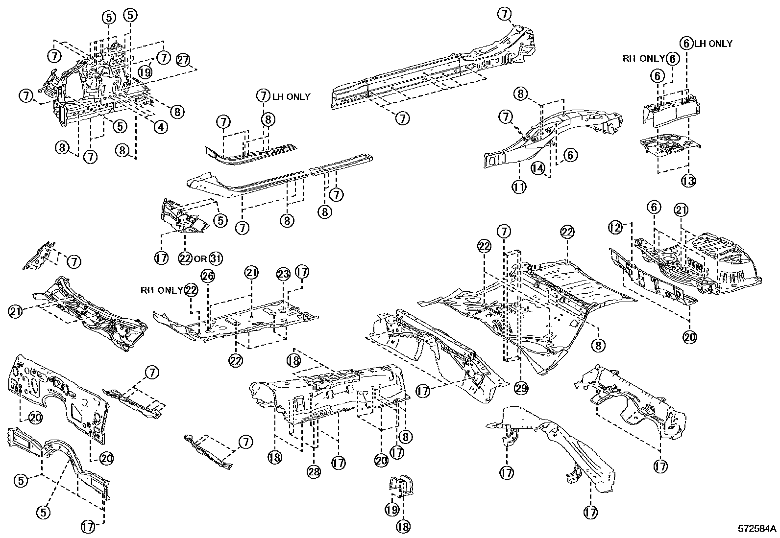 Parts diagram