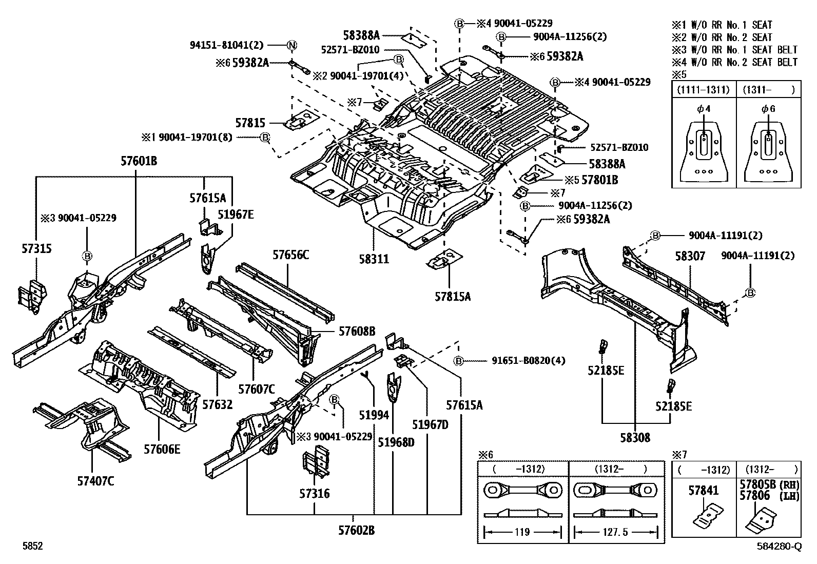 Parts diagram