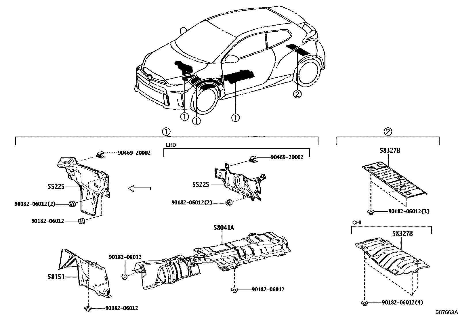 Parts diagram