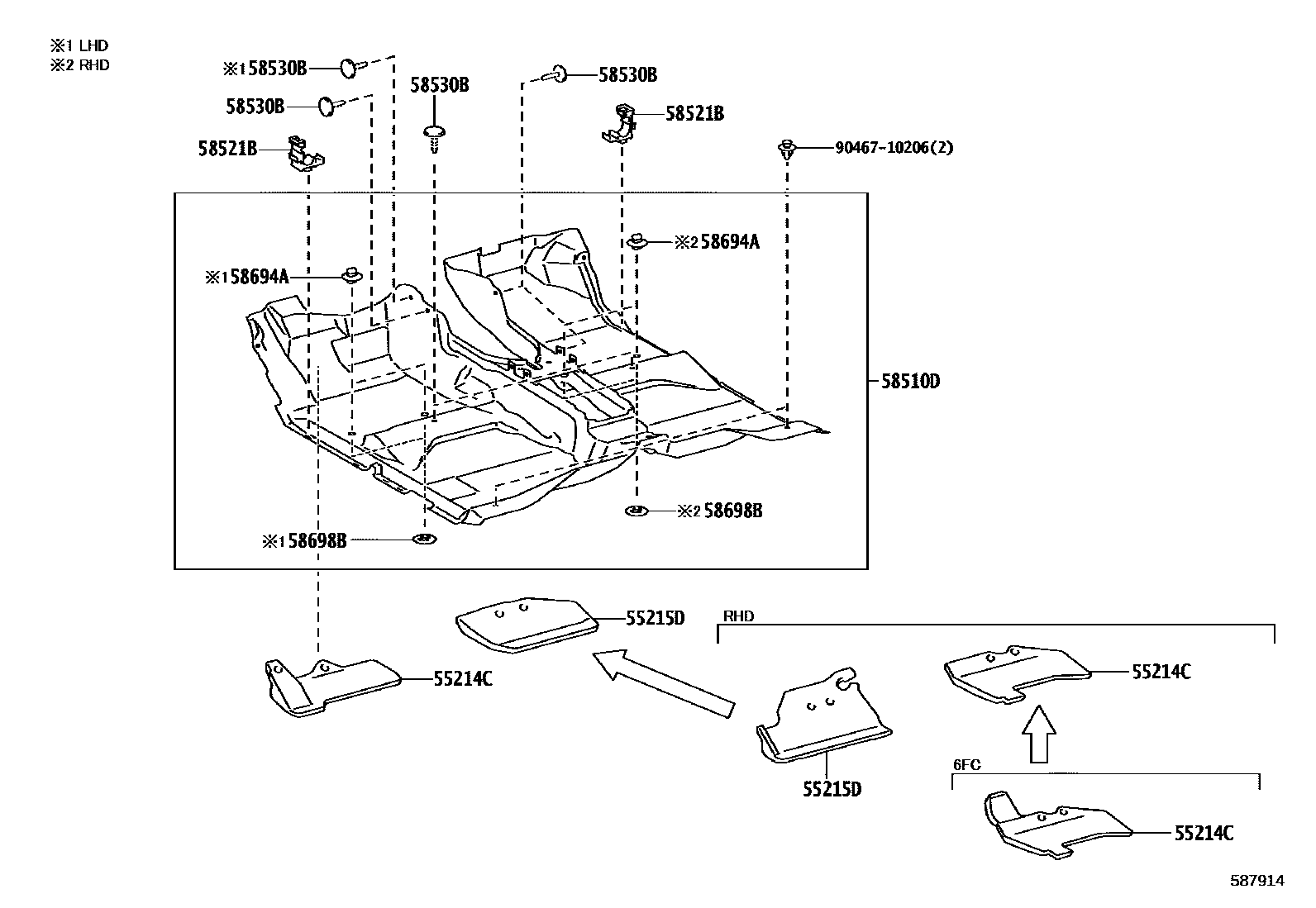 Parts diagram