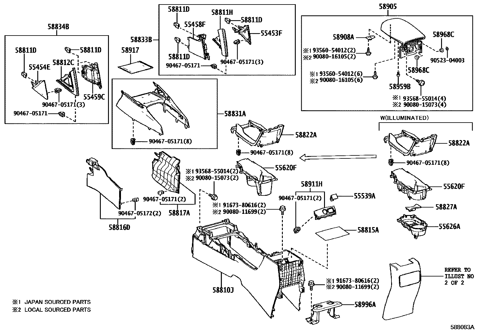 Parts diagram