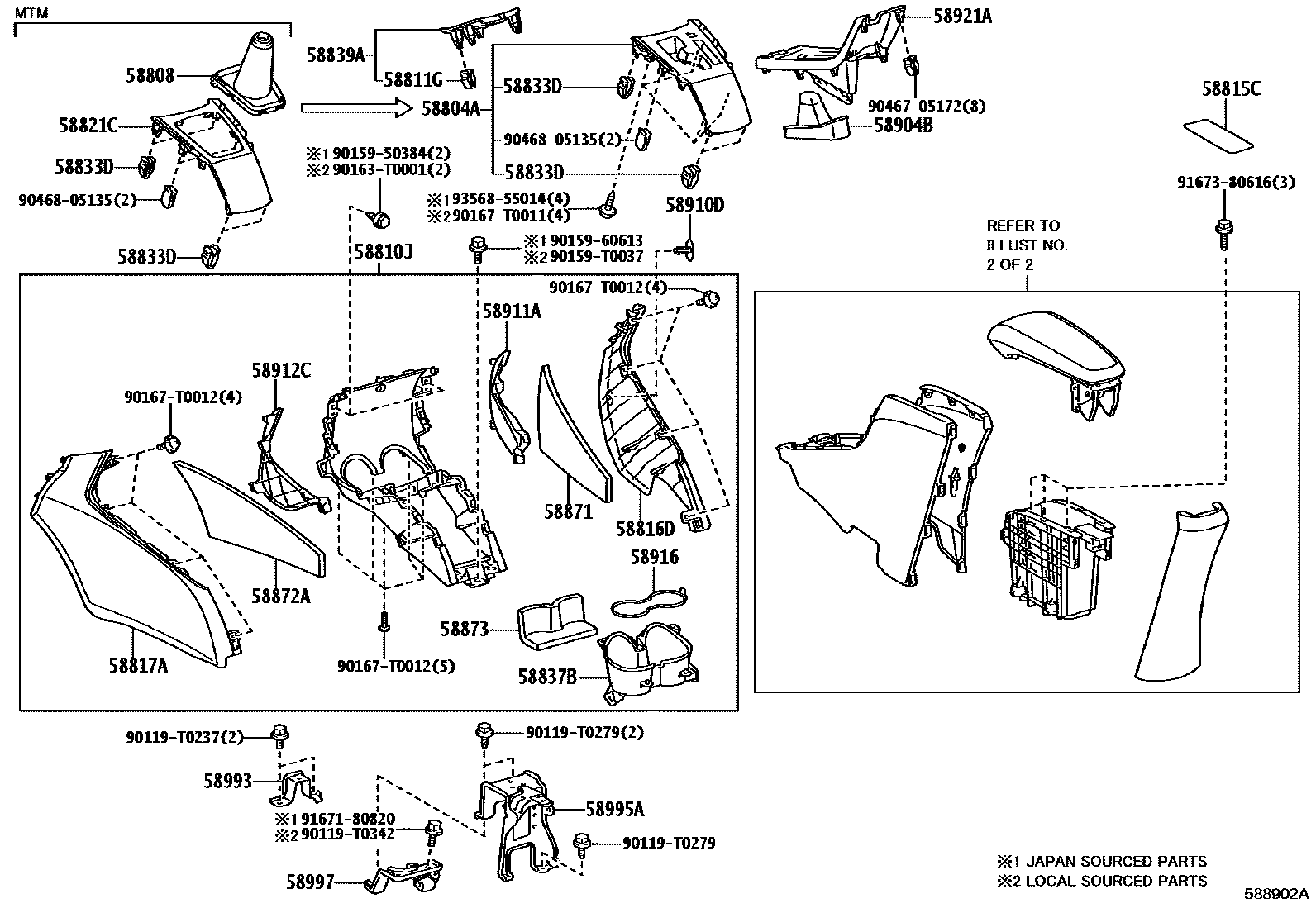 Parts diagram