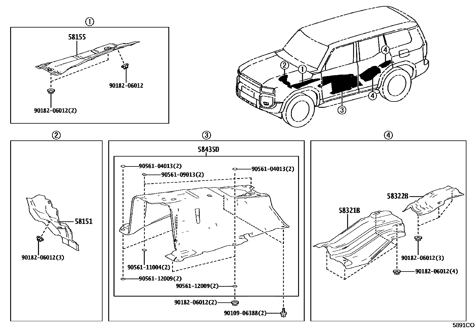 Parts diagram
