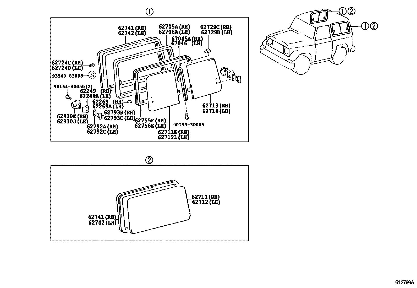 Parts diagram