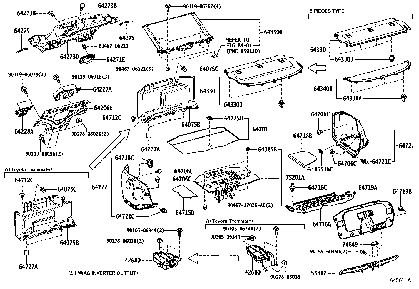 Parts diagram