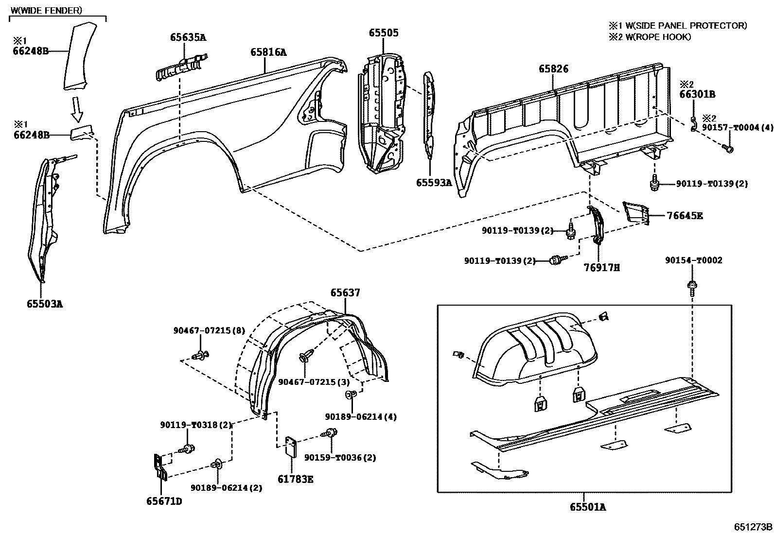 Parts diagram