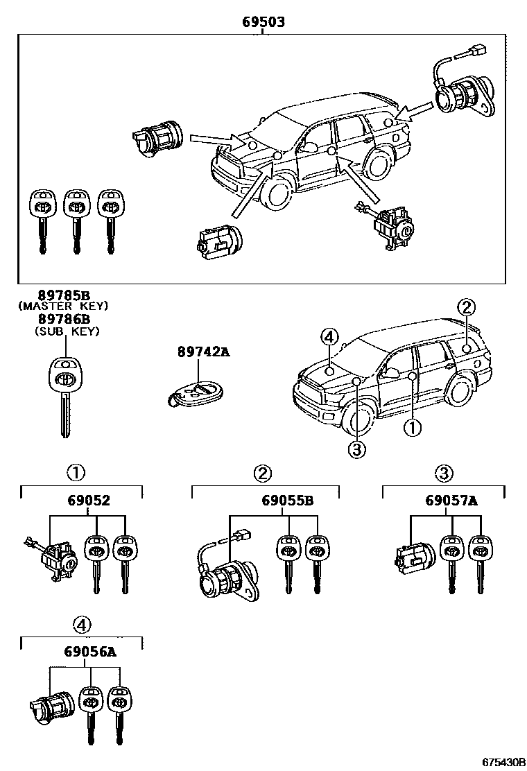 Parts diagram