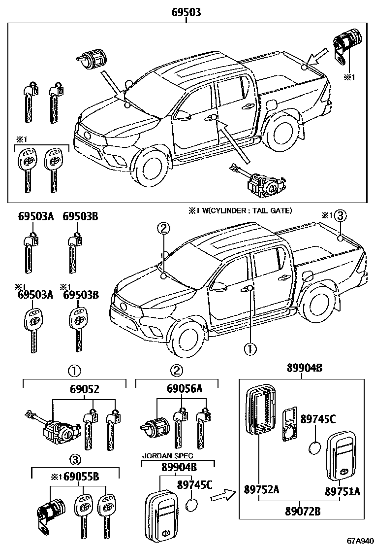 Parts diagram