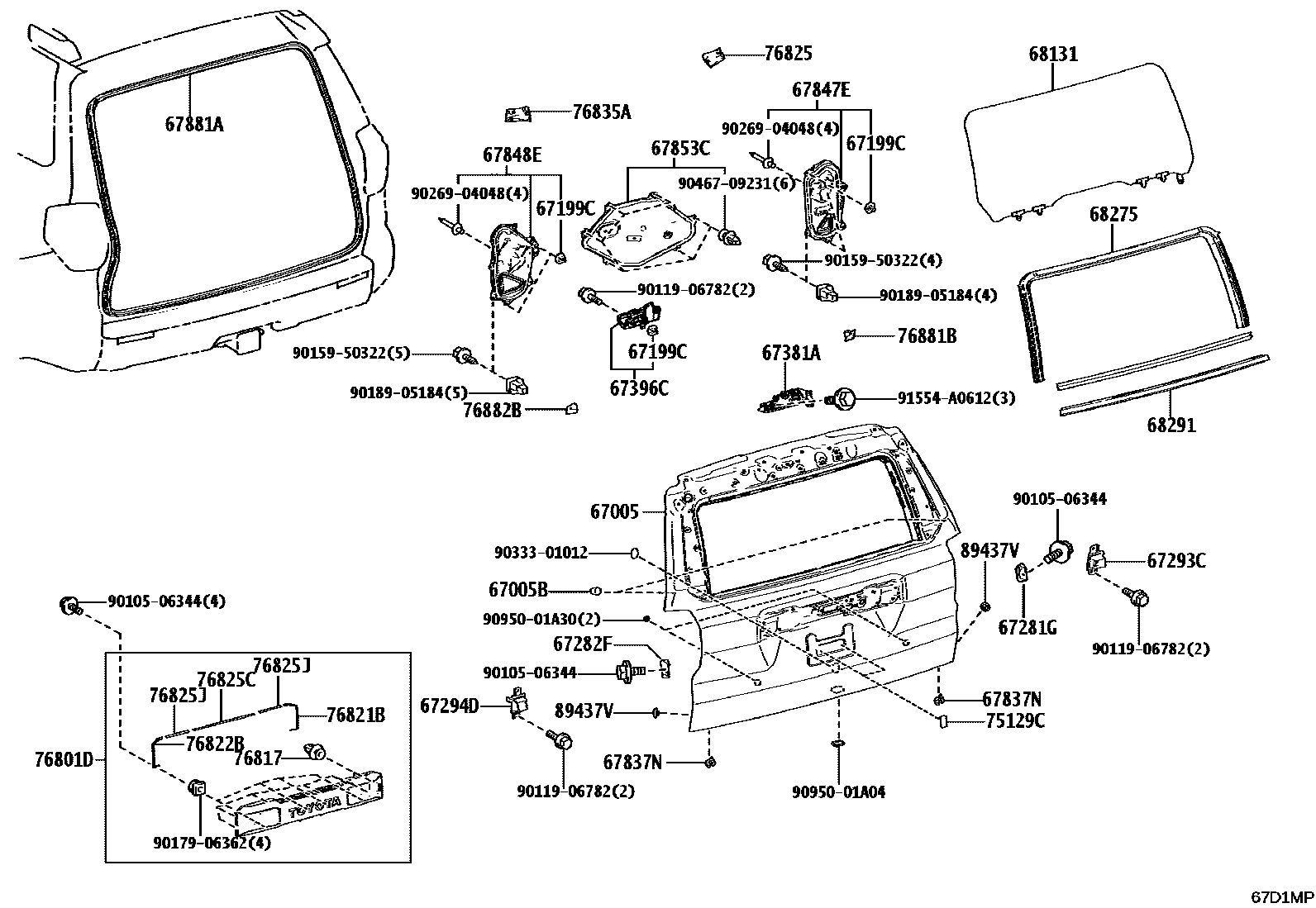 Parts diagram
