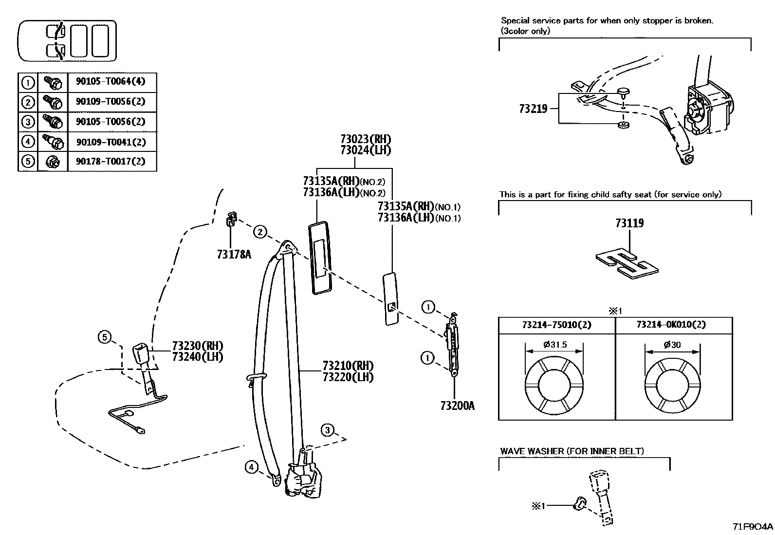 Parts diagram