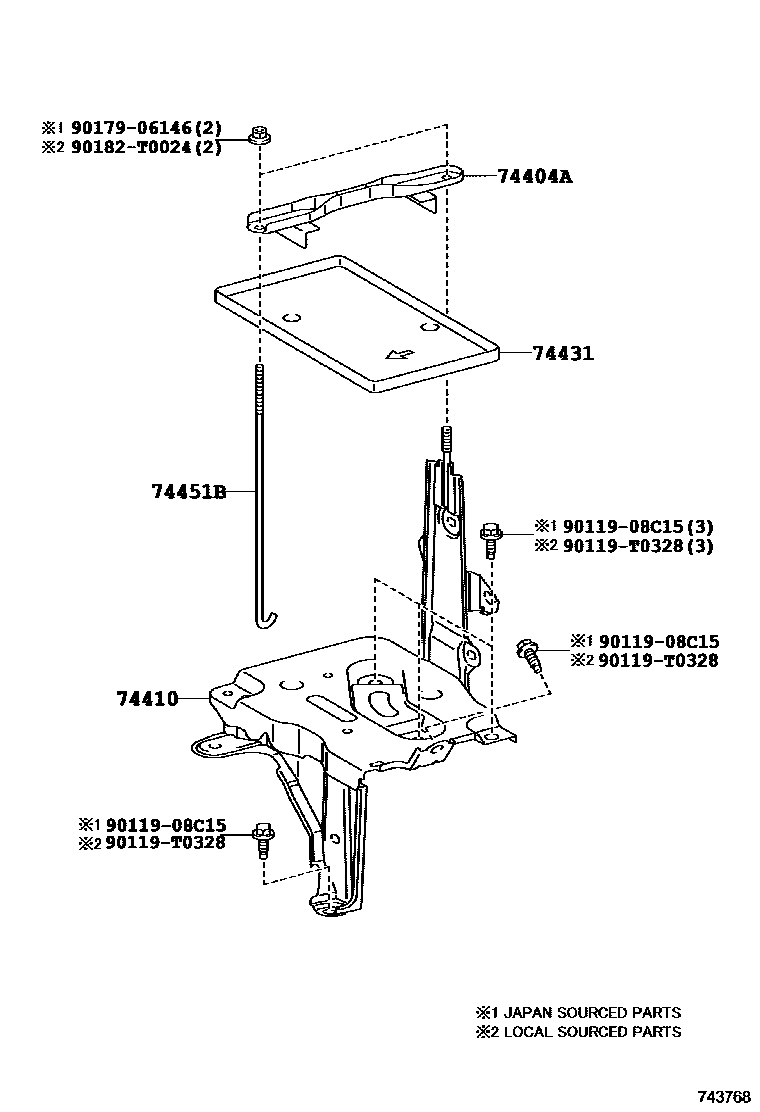 Parts diagram