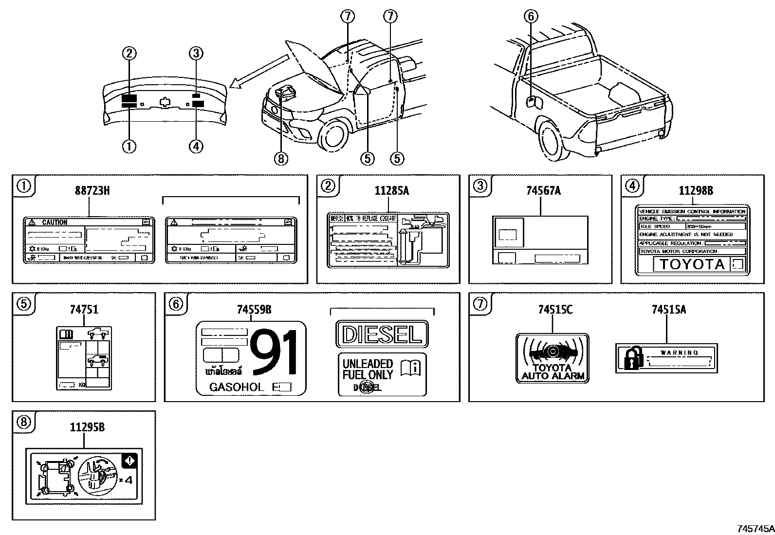 Parts diagram