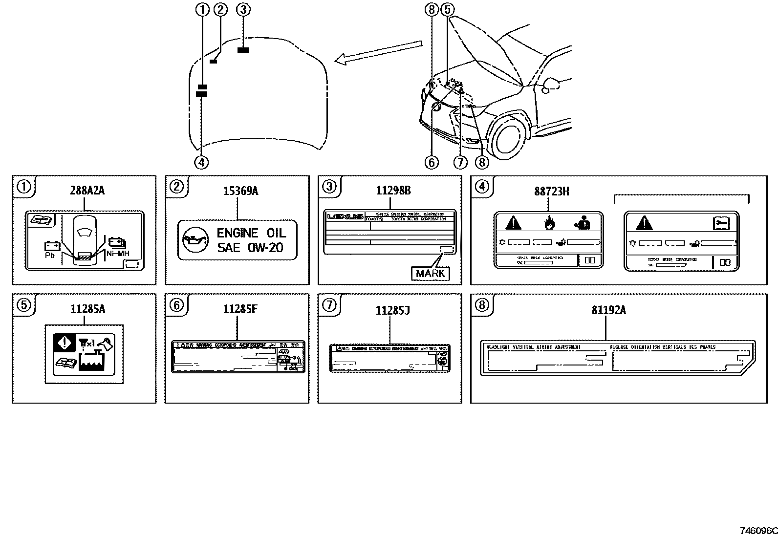 Parts diagram