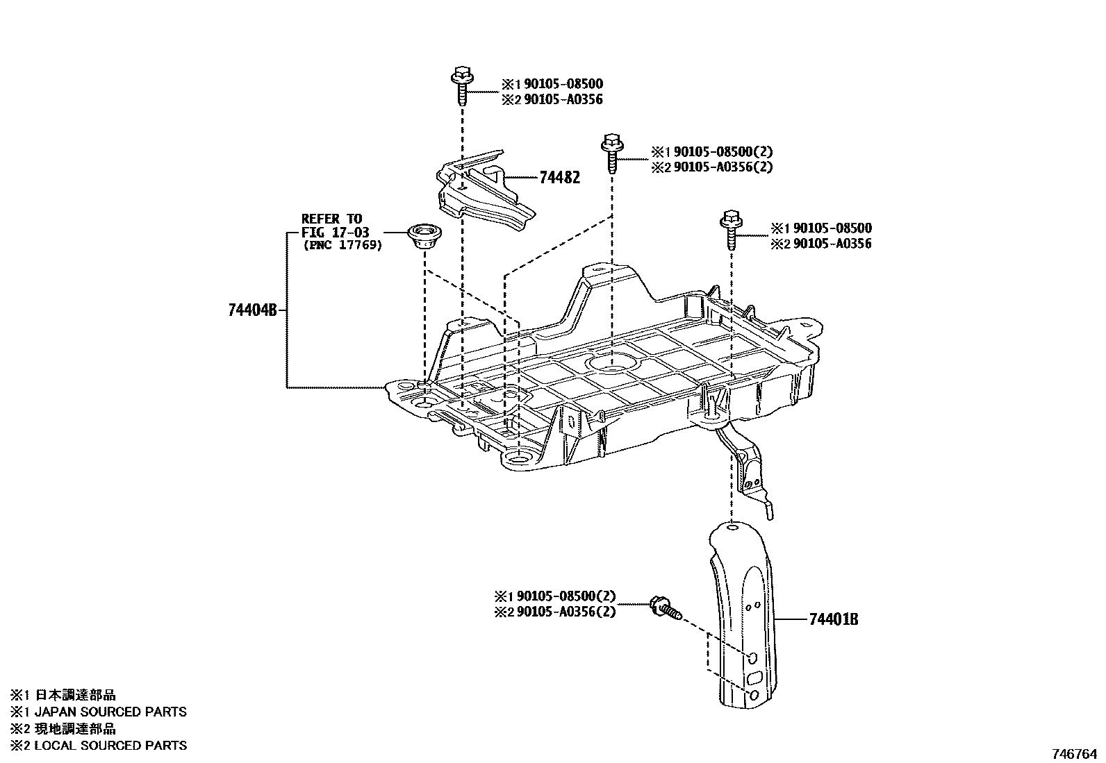 Parts diagram